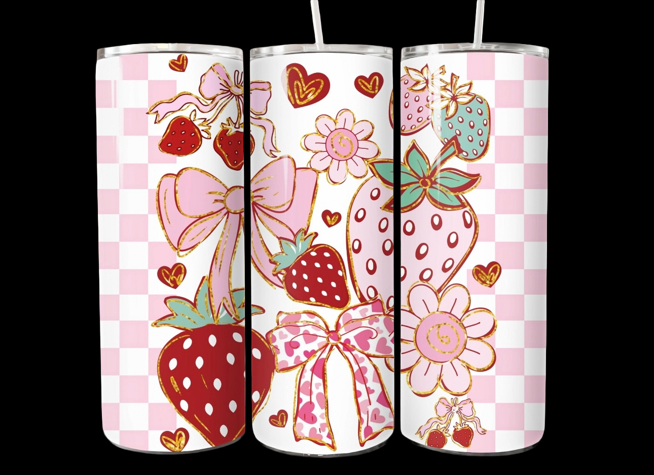 Girly Strawberry 20oz