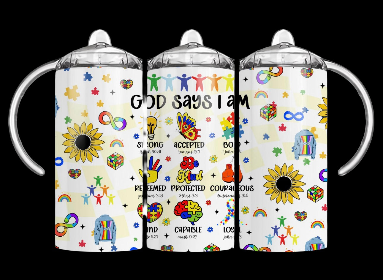 Autism Sippy Cup 12oz