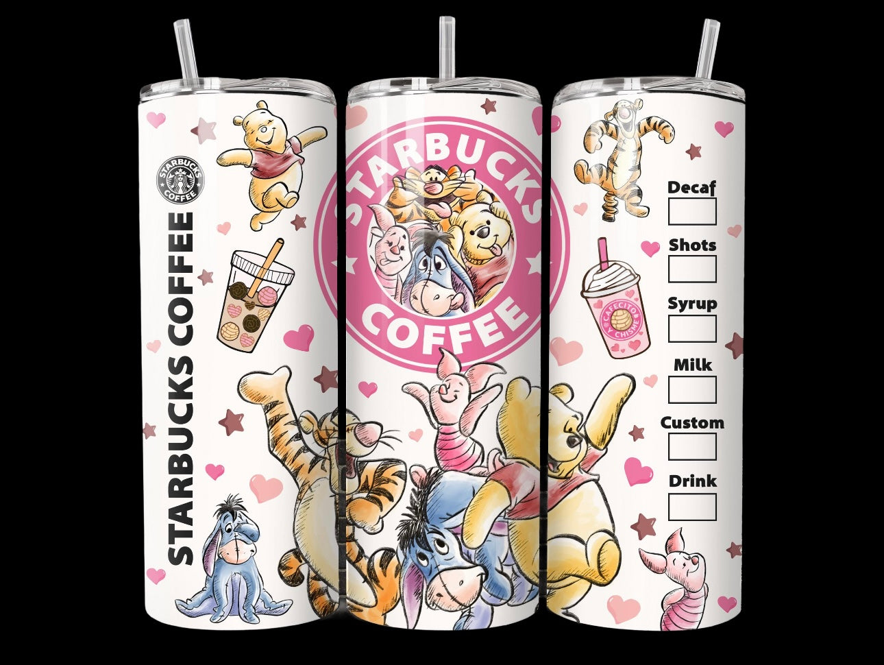 Winnie the Pooh Starbucks 20oz