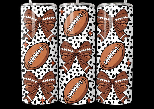 Girly Football Cup 20oz