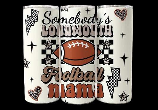 Football Mama Cup 20oz